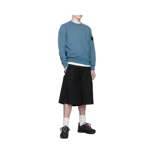 Stone Island Logo Patch Crewneck Sweatshirt