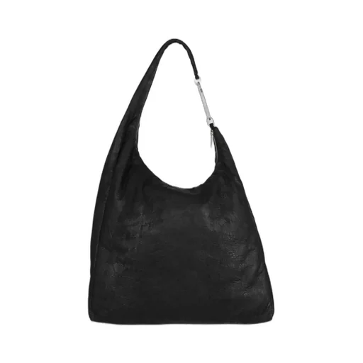 Rick Owens Gemini Curved Zip-Up Shoulder Bag