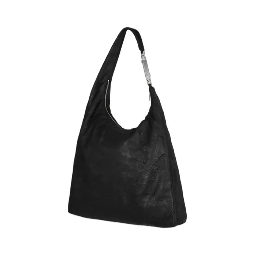 Rick Owens Gemini Curved Zip-Up Shoulder Bag