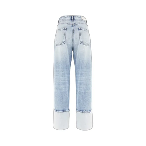Belt-Lined Jeans