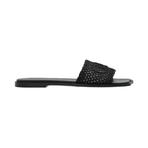 Chloé Flower Crocheted Slides