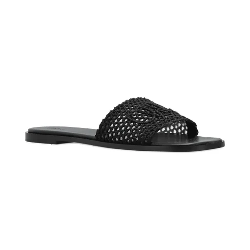 Chloé Flower Crocheted Slides