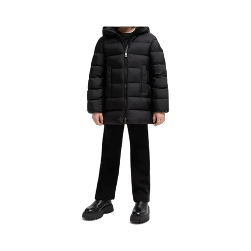 Moncler Enfant Logo Patch Padded Jacket