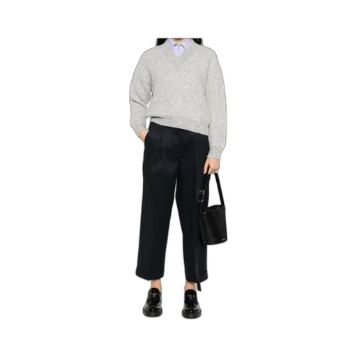 Pleat-Detail Trousers