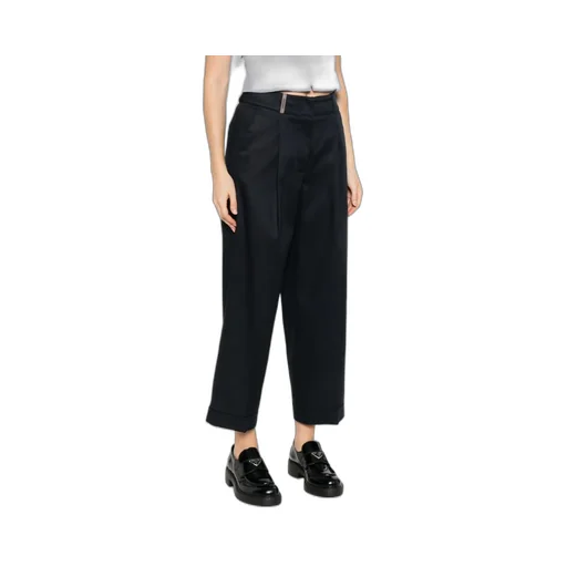 Pleat-Detail Trousers