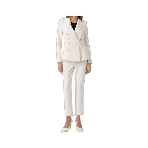 Elisabetta Franchi Double Breasted Tailored Blazer