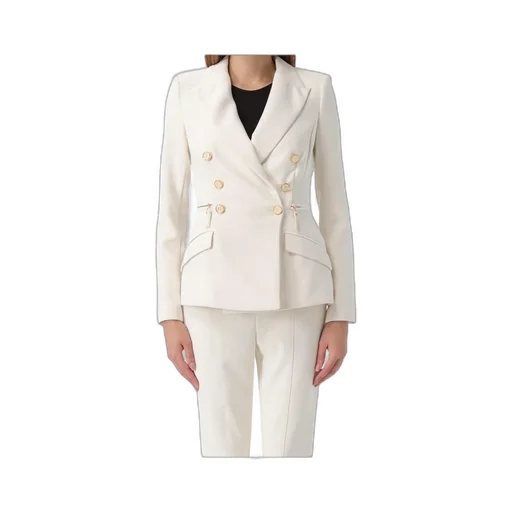 Elisabetta Franchi Double Breasted Tailored Blazer