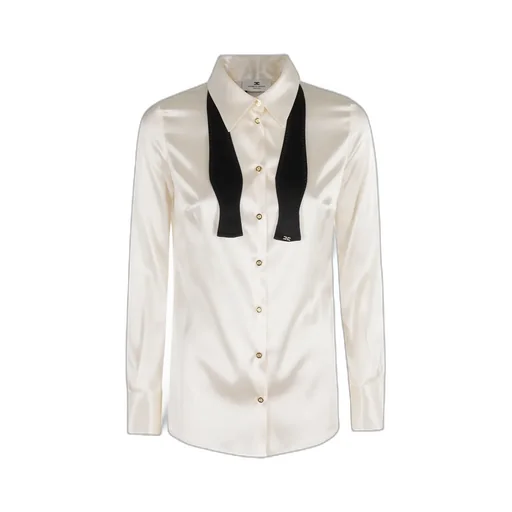 Bow-Detail Satin Shirt