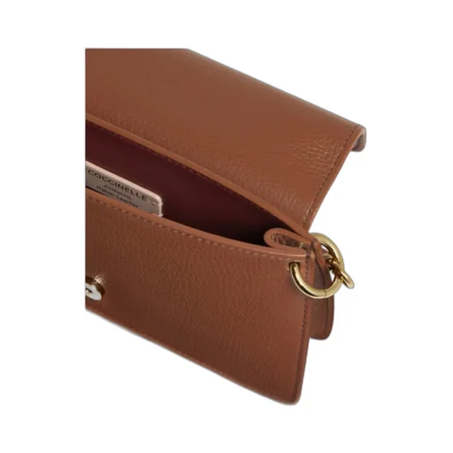 Coccinelle C-Me Foldover Top Crossbody Bag