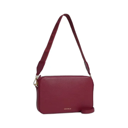 Textured Strap Shoulder Bag