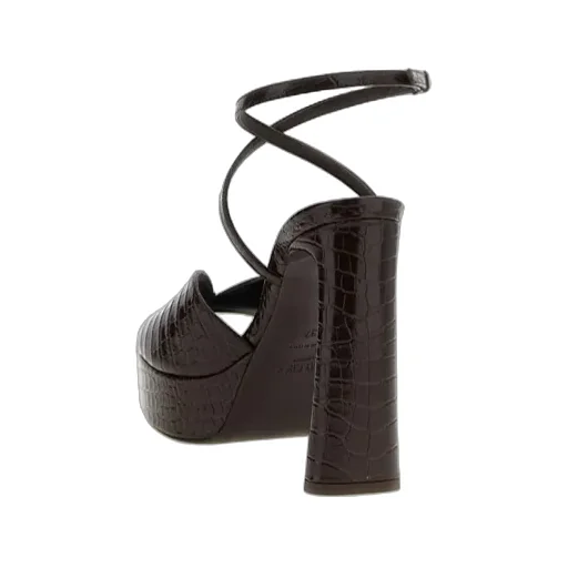Square Toe High Heel Sandals