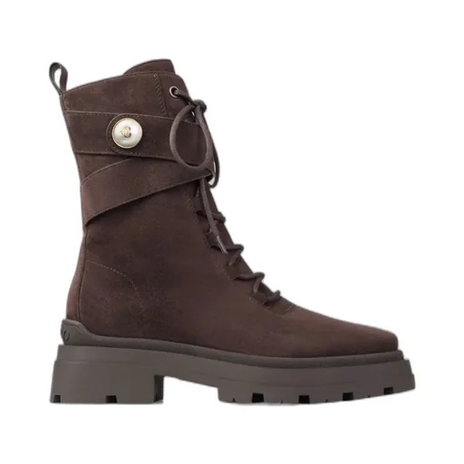 45Mm Noemi Lace-Up Combat Boots