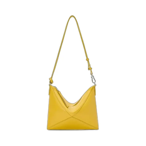 Puzzle Fold Pouch In Shiny Nappa Calfskin