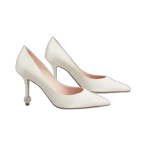 Roger Vivier Embellished Pointed Toe Pumps