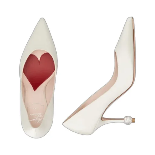 Roger Vivier Embellished Pointed Toe Pumps