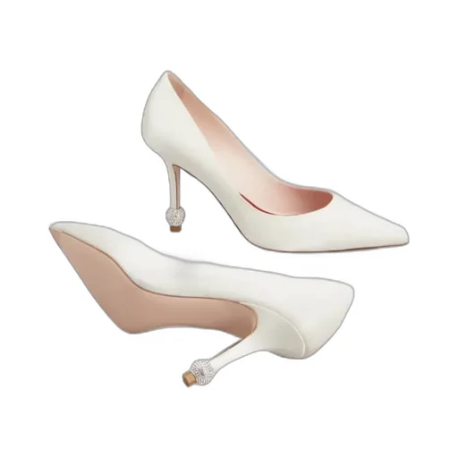 Roger Vivier Embellished Pointed Toe Pumps