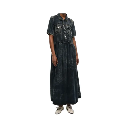 Ganni Washed Denim Dress