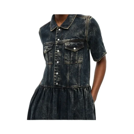 Ganni Washed Denim Dress