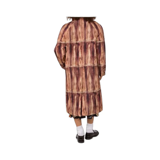 Abstract Printed Coat