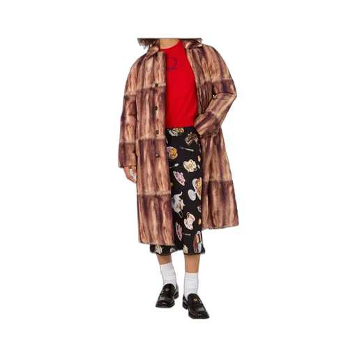 Abstract Printed Coat