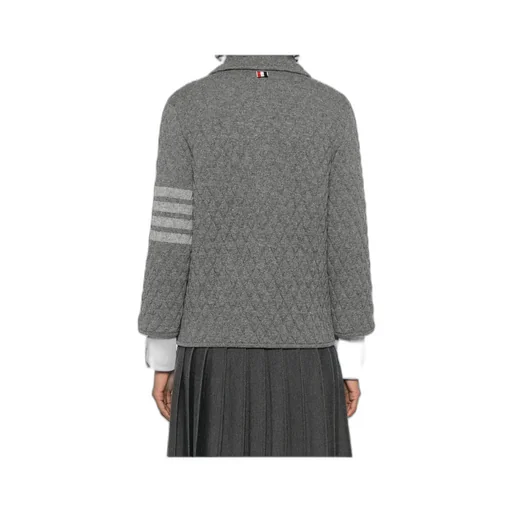 4 Bar Stripes Quilted Jacket
