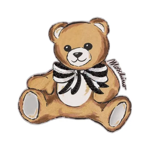 Teddy Bear-Print Sweatshirt
