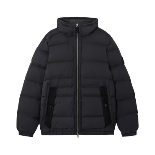 Hooded Panelled Jacket