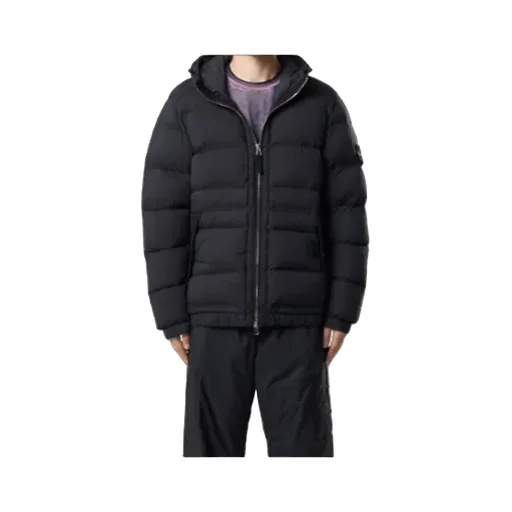 Hooded Panelled Jacket