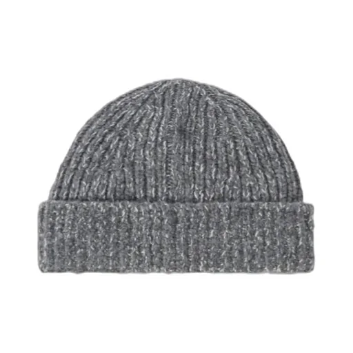 Stone Island Logo Patch Knitted Beanie
