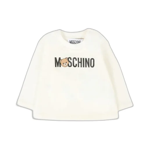 Teddy-Print Long-Sleeve T-Shirt