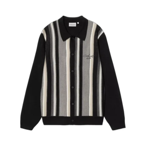 Carhartt Wip Bainter Stripe Buttoned Cardigan