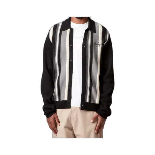 Carhartt Wip Bainter Stripe Buttoned Cardigan