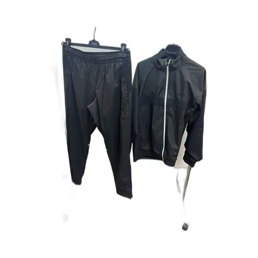 Panelled Zip-Fastening Trousers