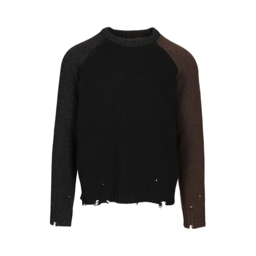 Mm6 Maison Margiela Distressed Knitted Jumper