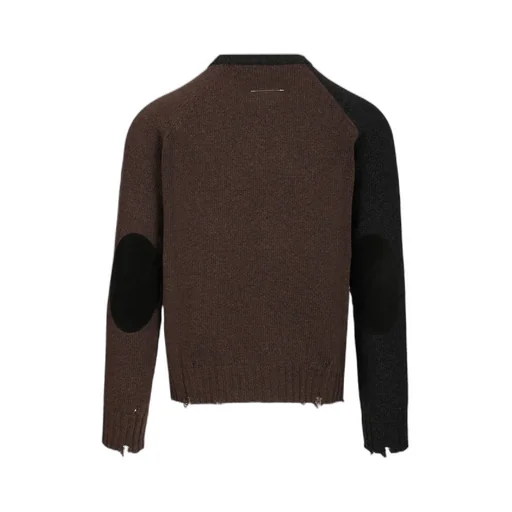 Mm6 Maison Margiela Distressed Knitted Jumper