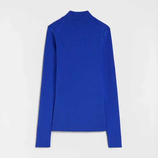 Technical Mock-Neck Sweater