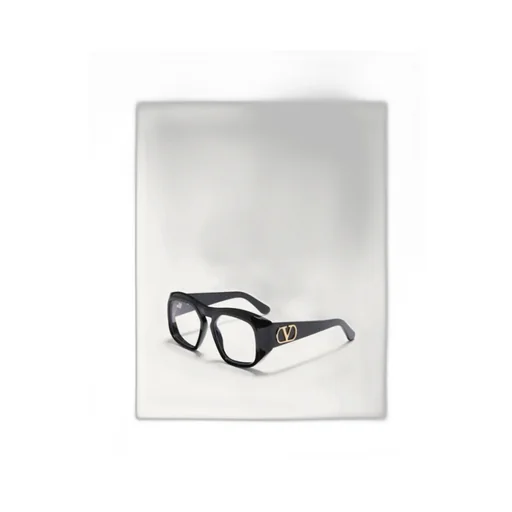 Valentino Eyewear Geometric Frame Glasses