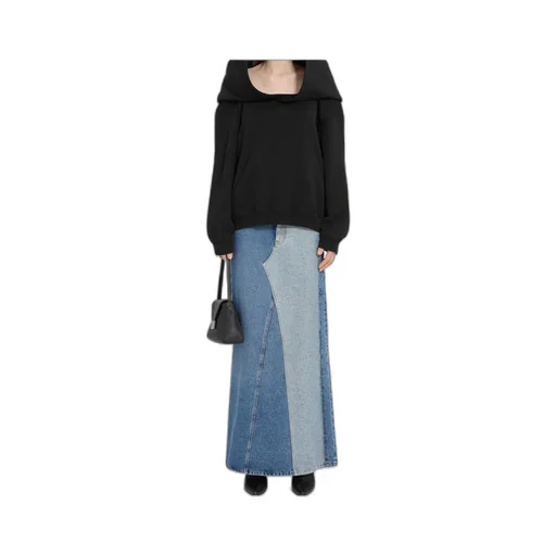 Mm6 Maison Margiela Off-Shoulder Sweatshirt