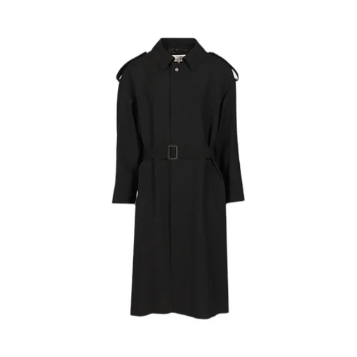 Mm6 Maison Margiela Belted Trench Coat