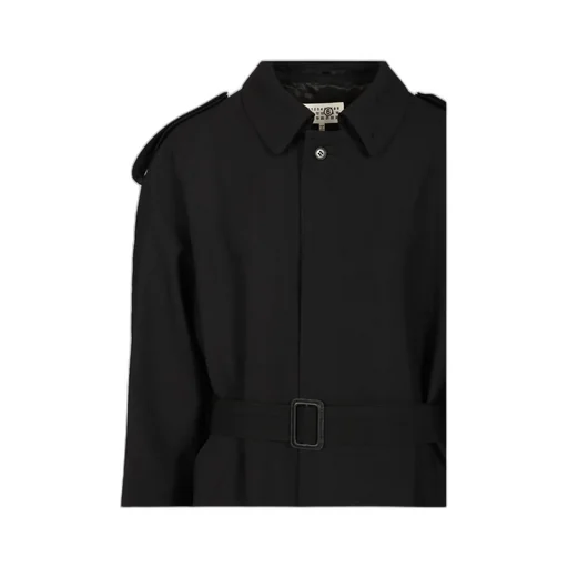 Mm6 Maison Margiela Belted Trench Coat