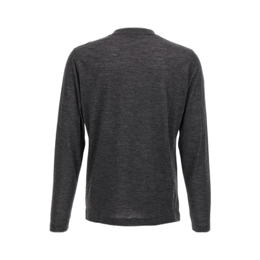 Zanone Virgin Wool Long-Sleeve T-Shirt