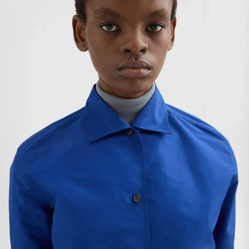 Technical High-Neck Plastron