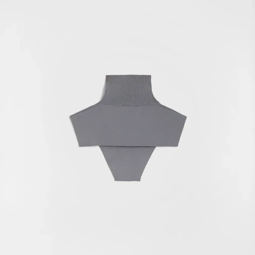 Technical High-Neck Plastron