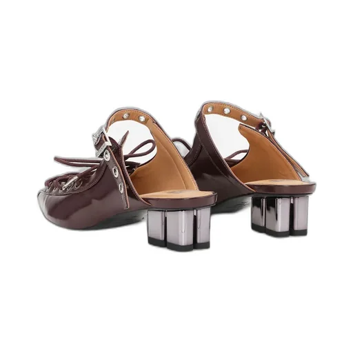 Ganni Oleatex Laced Mules
