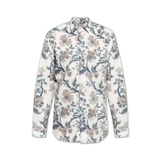 Etro Floral Motif Buttoned Shirt