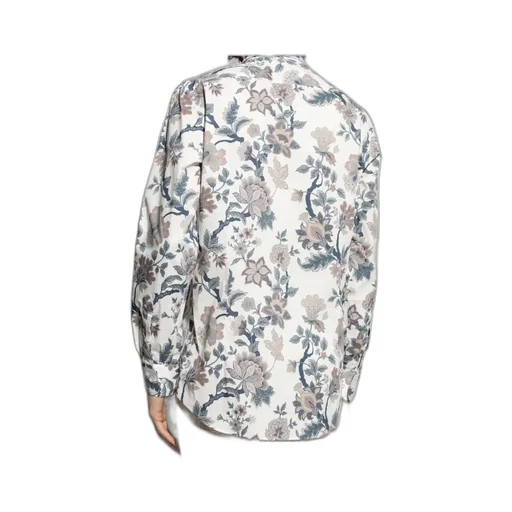 Etro Floral Motif Buttoned Shirt