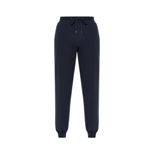 Side-Stripe Cotton Joggers