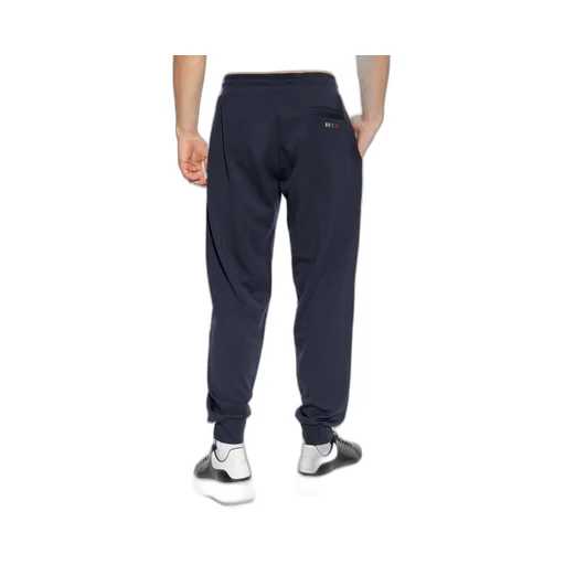 Side-Stripe Cotton Joggers