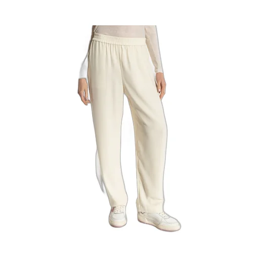 Elasticated-Waist Trousers