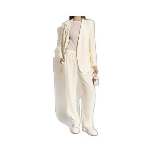 Elasticated-Waist Trousers